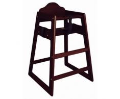 Bolero dl901 Seggiolone, finitura in legno scuro