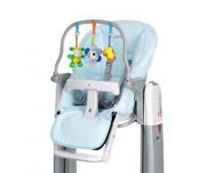 Peg Perego Kit Tatamia Supporto Seggiolone con Centro Gioco, Azzurro