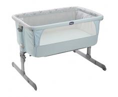 Chicco 07079339950000 Next2Me Culla Neonato per Co-Sleeping in Tessuto, Sky. Collezione 2017