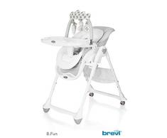 Brevi 279 B-Fun Sdraietta Seggiolone, Grigio, Unisex