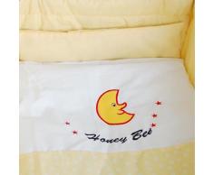 Honey Bee - Culla a dondolo, lettino e culla con rotelle insieme -- giallo -- 51365-02