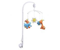 Culla Lettino Bell Holder Arm - SODIAL(R) Giostrina Musicale da Culla Lettino mobile Bed Bell Campana Supporto Holder Arm + Wind-up / Auto Music Box Scatola Musicale Carillon( Senza Giocattoli)