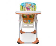 Chicco 60790653300000 Polly New Seggiolone 2 in 1, Wood Friends