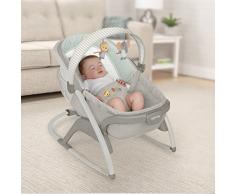 Bright Starts 60580 Culla Sdraietta Dondolino 3 In 1, Grigio