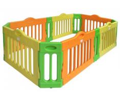 Baby Vivo Box per Bambini Sicurezza Barriera Pieghevole Recinto Plastica Parte principale Rettangolo - Estensibile - Modello 2017