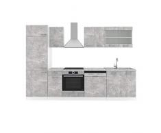 Vicco Cucina R-Line 300 cm Cucina componibile Blocco cucina Cucina su misura