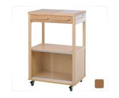 Foppapedretti Benchef Carrello da Cucina, in Legno, Noce