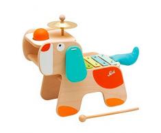 Sevi 82840 - Tavolo Musicale Cane, 35 x 29.5 x 19.5 cm, Multicolore