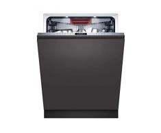 Neff S257ECX21E N 70 - Lavastoviglie XXL, completamente integrata, 14 coperte, 60 cm