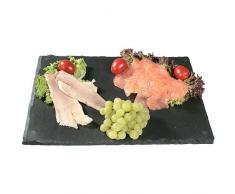 Kesper 4000270381010 Piatto da Portata Nero Rettangolare