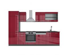 Vicco CUCINA R-LINE 300 CM CUCINA COMBINABILE BLOCCO CUCINA CUCINA COMPONIBILE