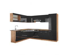 Vicco blocco cucina cucina cucina componibile R-Line angolo 287 x 277 Goldkraft