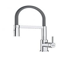FRANKE 115.0626.087 | Rubinetto della cucina | Lina semi-pro | Colore : Cromo/Grigio