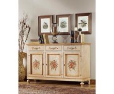 Credenza classica laccata con decoro