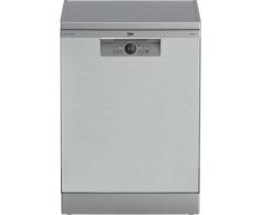 Beko - BDFN26441XC - Lavastoviglie Beyond a Libera Installazione, 14 Coperti, Funzione Antibatterica HygieneIntense+ - Pearl Inox, 59,8 x 60 x h85 cm