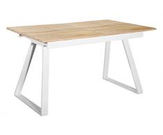 Cribel Discovery Tavolo, Legno Laccato, Bianco