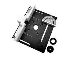 SHUIYUE Set di 3 Router Tavolo Inserto Piastra in Lega di Alluminio Legno Fresatura Bordo di Vibrazione Rifilatura Macchina per Incisione Strumento Ausiliario Panche per la Lavorazione del Legno