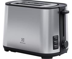 Electrolux E4T1-4ST Tostapane, 925 W, Acciaio Inossidabile, Grigio, 195x173x294mm