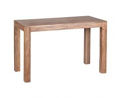 Wohnling wl1,442 Tavolo da Pranzo in Legno di Acacia, 120 x 60 x 76 cm, natur, rettangolare
