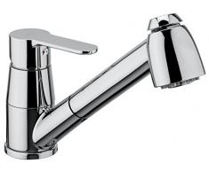 MISCELATORE LAVELLO CUCINA BLU183 BLU PAFFONI DOCCETTA ESTRAIBILE