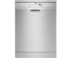 AEG FFB52600ZM Lavastoviglie Libera Installazione, 60 cm, Inox Antimpronta