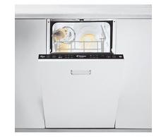 Candy CDI 1L949 Lavastoviglie da Incasso Slim, 9 Coperti, a Scomparsa, 44.5x54x82 cm, Bianco, Classe F