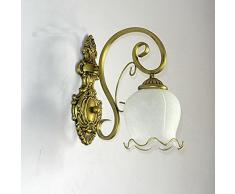 Europeo-Applique da parete, stile Vintage, per soggiorno, camera da letto, sala da pranzo corridoio Lampada da parete Lampada da parete