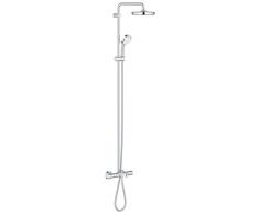 Grohe 26223001 Sistema 210 con Miscelatore Termostatico Vasca-Doccia Tempesta, Cromo