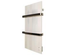 Scaldasalviette Elettrico-Portasciugamani elettrico, Emissione di Calore 400-750 W, termostato ***** 5 anni di garanzia***** Radiatore da Bagno