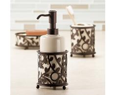 InterDesign Vine Portasaponetta, Metallo, Bronzo, Porta saponetta