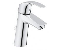 GROHE Eurosmart Miscelatore Monocomando per Lavabo con Astina a Saltarello, Cromo, M 23322001