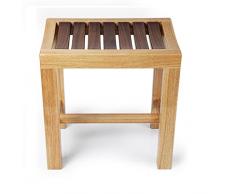 MyAou-Shower Chair Bagno Sgabello da Bagno Sgabello da Bagno Antico Sgabello da Bagno Sgabello Sgabello da Bagno Panca Impermeabile Panca in Legno Sgabello per Doccia