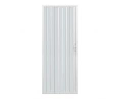 Rollplast BVEN2LONCC28080 Box doccia a soffietto con apertura laterale, 80 x 80 x 185 cm, Bianco