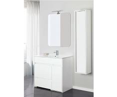 Feridras Family Composizione Bagno, Bianco, 47 x 60 x 84 cm