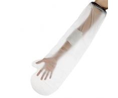 ZAYZ Coperture Impermeabili per Gesso per Braccio da Doccia Adulto, Protettore per Braccio Completo a Tenuta Stagna per Gomito Polso Mano Dito Avambraccio Nessun Segno Sulla Pelle Riutilizzabile