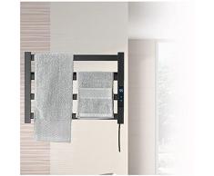 VVLXRIC Scalda Salviette da Bagno Elettrico, con Timer Ipx4 Impermeabile Asciuga Salviette, Porta Asciugamani Elettrico,470x300mm
