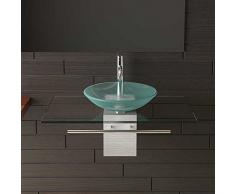 Vetro Mobili da bagno/lavabo in vetro smerigliato/Latte vetro bacino/Alpi Berger/lastra in vetro trasparente/lavaggio platzl oesung/lavabo/lavaggio tavoli per il tuo Esclusivo Bad