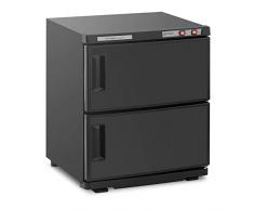 Physa - Scaldasciugamani con sterilizzazione UV, 70 °C, 450 W, scaldasalviette, scalda impacchi, per saloni di bellezza, piccolo, PHY-400TH-1_nero