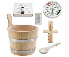 SudoreWell Sauna Starter Set 1 / Accessori Sauna set 1 - 7 pz