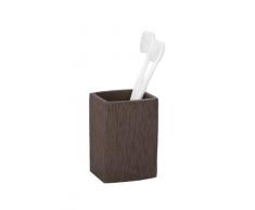 Wenko, Bicchiere Portaspazzolino, Marrone (Braun)