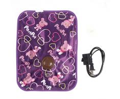 UKKO Boule Acqua Calda Borsa per Acqua Calda Elettrica Ricaricabile per La Borsa A Mano Scaldatore Riscaldatore per La Borsa per LAcqua Calda Portatile A Prova di Esplosione Invernale-A