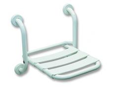 Sedile ribaltabile per vasca da bagno o doccia per anziani disabili Bianco