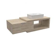 VE.CA-ITALY ARENA 60 - MOBILE COMPLETO ARREDO BAGNO, DESIGN IN DIVERSE FINITURE E COMBINAZIONI DESIGN 100% MADE IN ITALY (Rovere vintage)