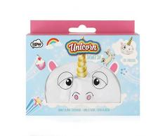 NPW - Cuffia da doccia, motivo: unicorno