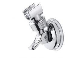 Supporto per soffione doccia Supporto per soffione doccia regolabile rimovibile Supporto per soffione doccia a ventosa Riutilizzabile senza trapano Impermeabile