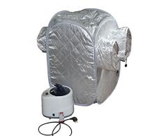 Z&HX-Sauna personale, Sauna pieghevole portatile, Sauna a infrarossi vicino, Sauna per 2 persone all'aperto , grey