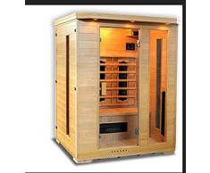 Sauna infrarossi completa di riscaldatori in Ceramica tipo C Giorgia Dimensioni: 150×120x190 cm.