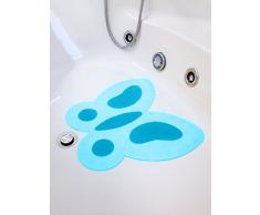 Outlook Design V9G0E00067 Bali Tappeto Antiscivolo per Doccia con Ventose, Azzurro