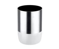 Wenko 21282100 Loft - Bicchiere Porta spazzolini, 7,6 x 7,6 x 11 cm
