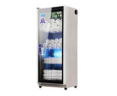DZWSD Cabinet Scalda Asciugamani,Ozono + UV + infrarossi a Bassa Temperatura Armadio Verticale a Quattro Piani Strumento per la disinfezione del Salone di Bellezza del Salone di Bellezza per Unghie